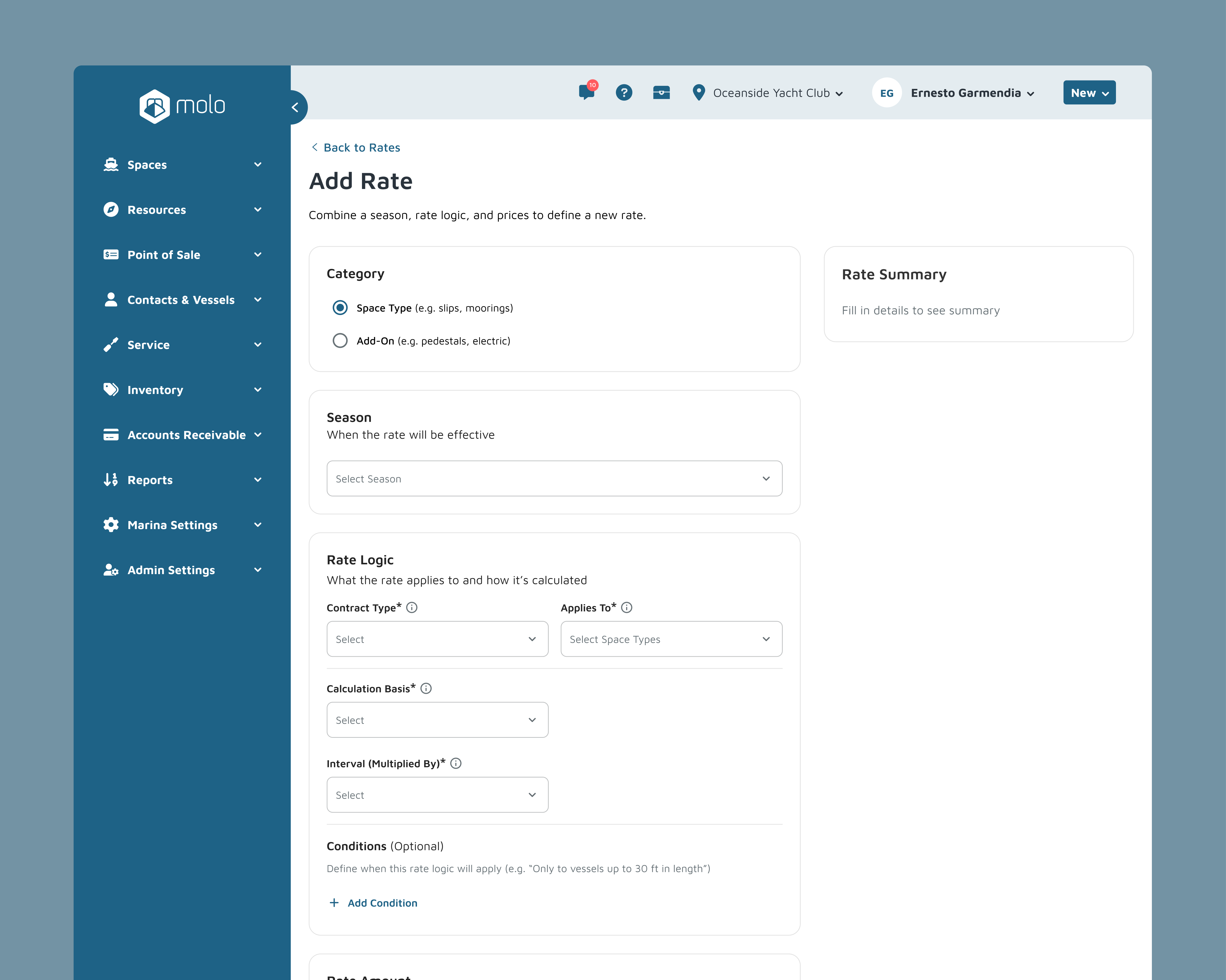 Aptihealth care plan interface